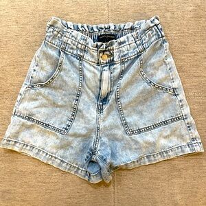 High waisted denim shorts | Banana Republic